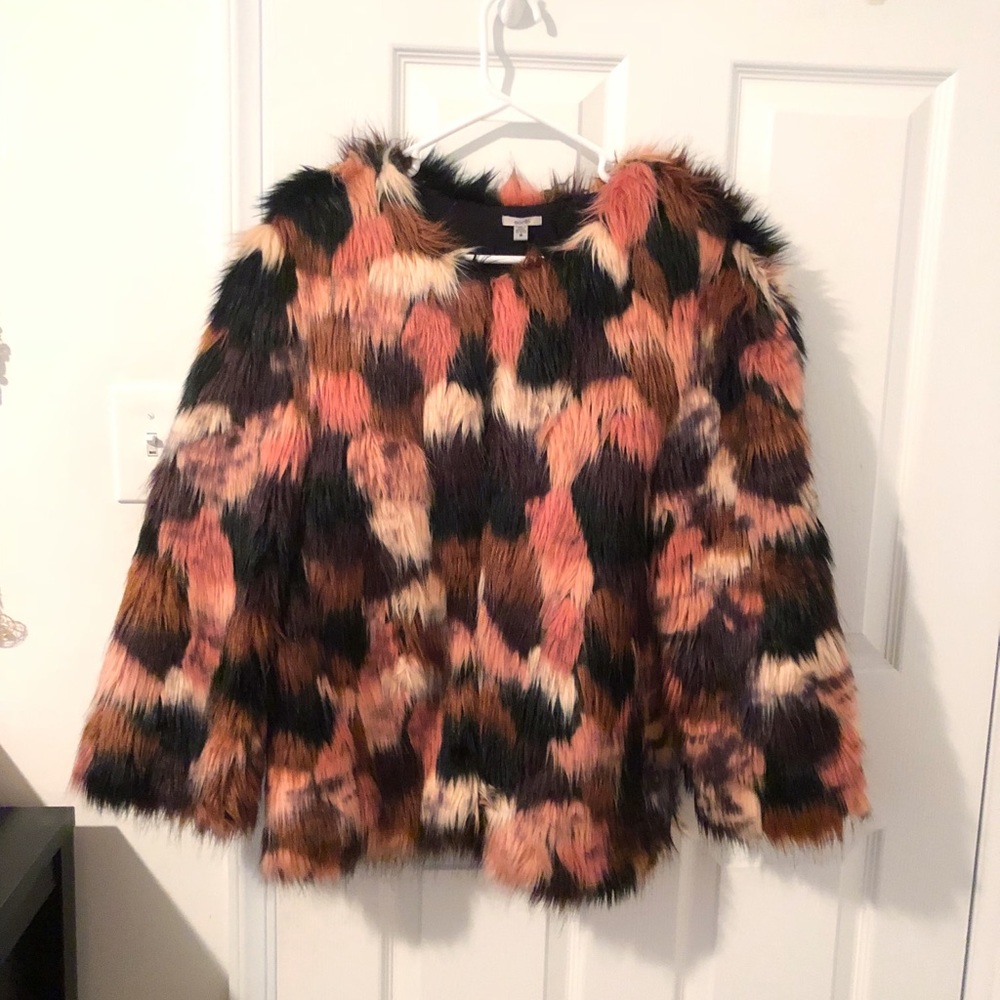 Urban outfitter faux fur coat